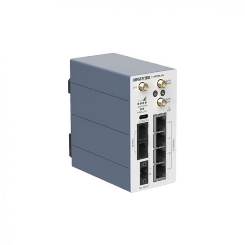 Westermo Merlin-4407-T4-S2-LV-QFT Industrial Cellular Router