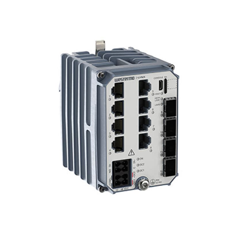 Westermo Lynx 5512-F4G-T8G-LV Managed Ethernet Switch